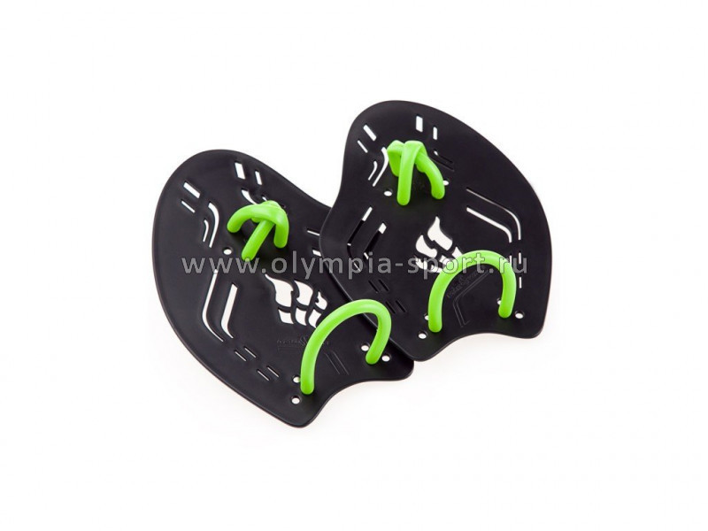 Лопатки для плавания Mad Wave Trainer Paddles Extreme, M, Black