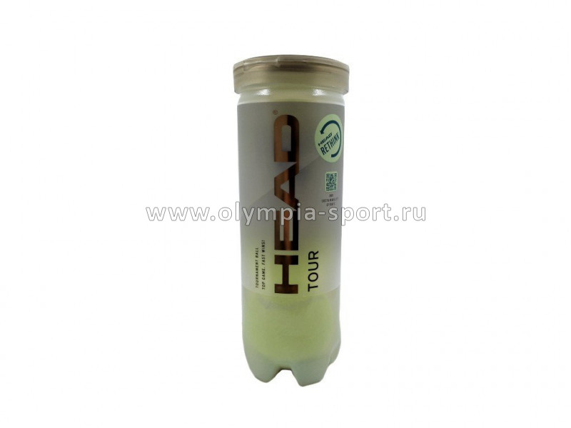 Мяч для большого тенниса HEAD Tour 3B 570703 (3шт.)