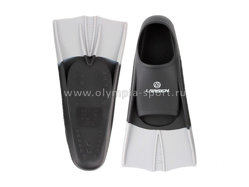 Ласты укороченные силиконовые Larsen 6975 Multycolor Style 4