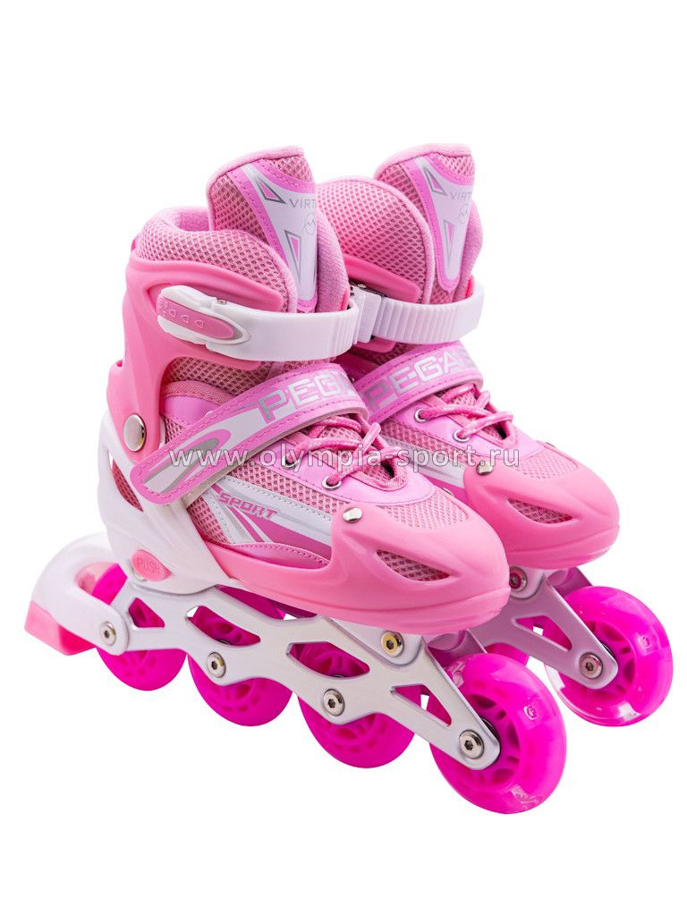 Коньки роликовые раздвижные Virtey Pegas DJS-905