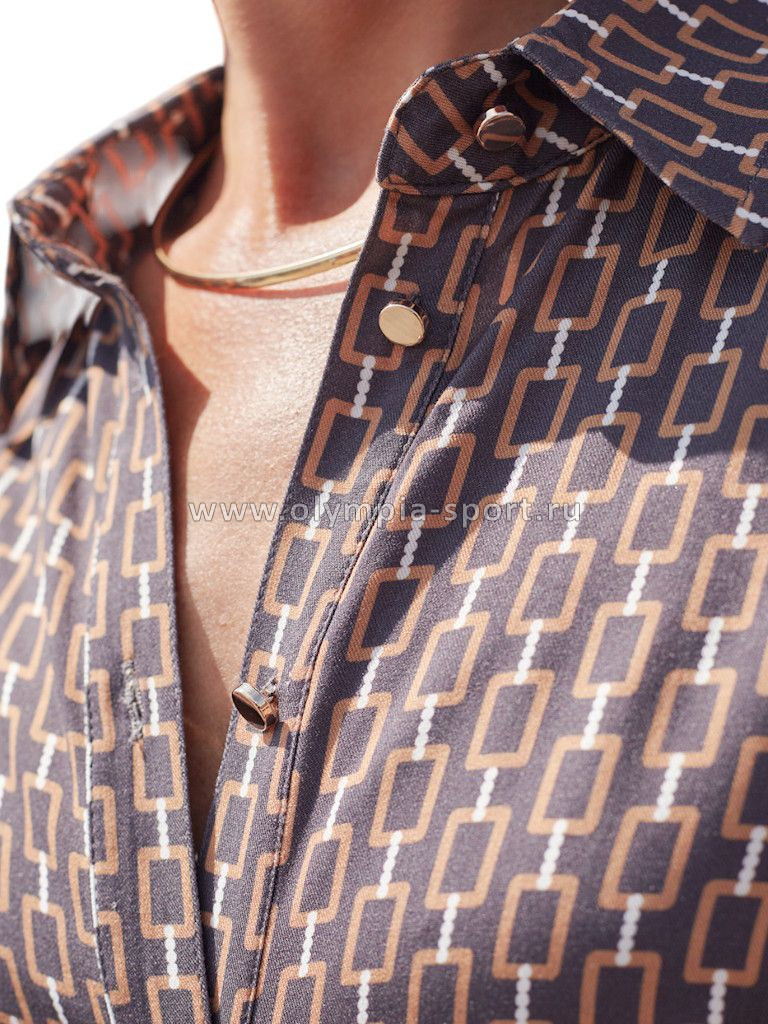 Платье женское D22.259 серый-коричневый