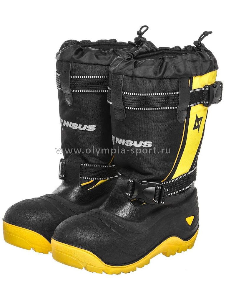 Сапоги Nisus FORSE черн./желт.