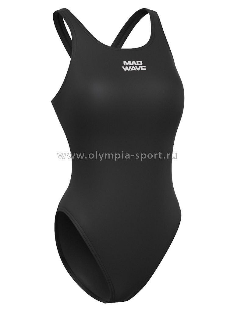 Купальник спортивный жен. Mad Wave Wave Lara Base XS (42) Black