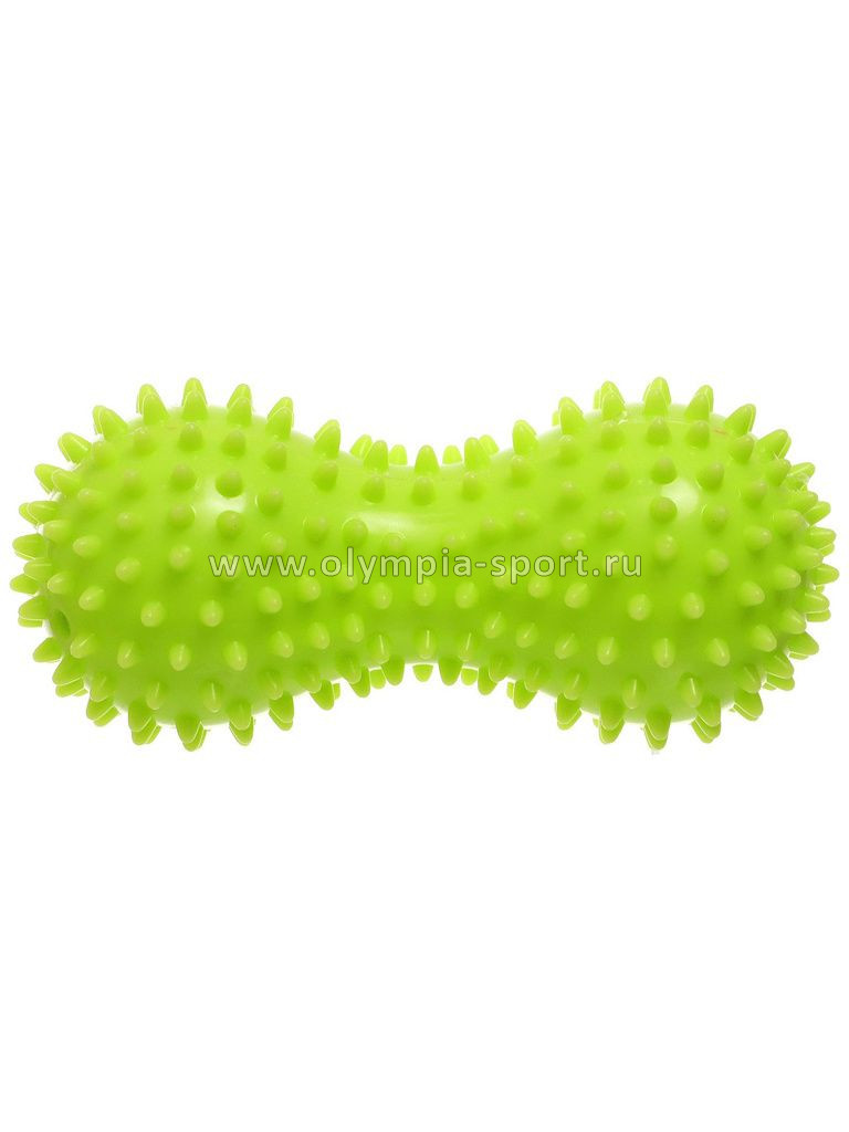Мяч массажный ONLYTOP, двойной 15см