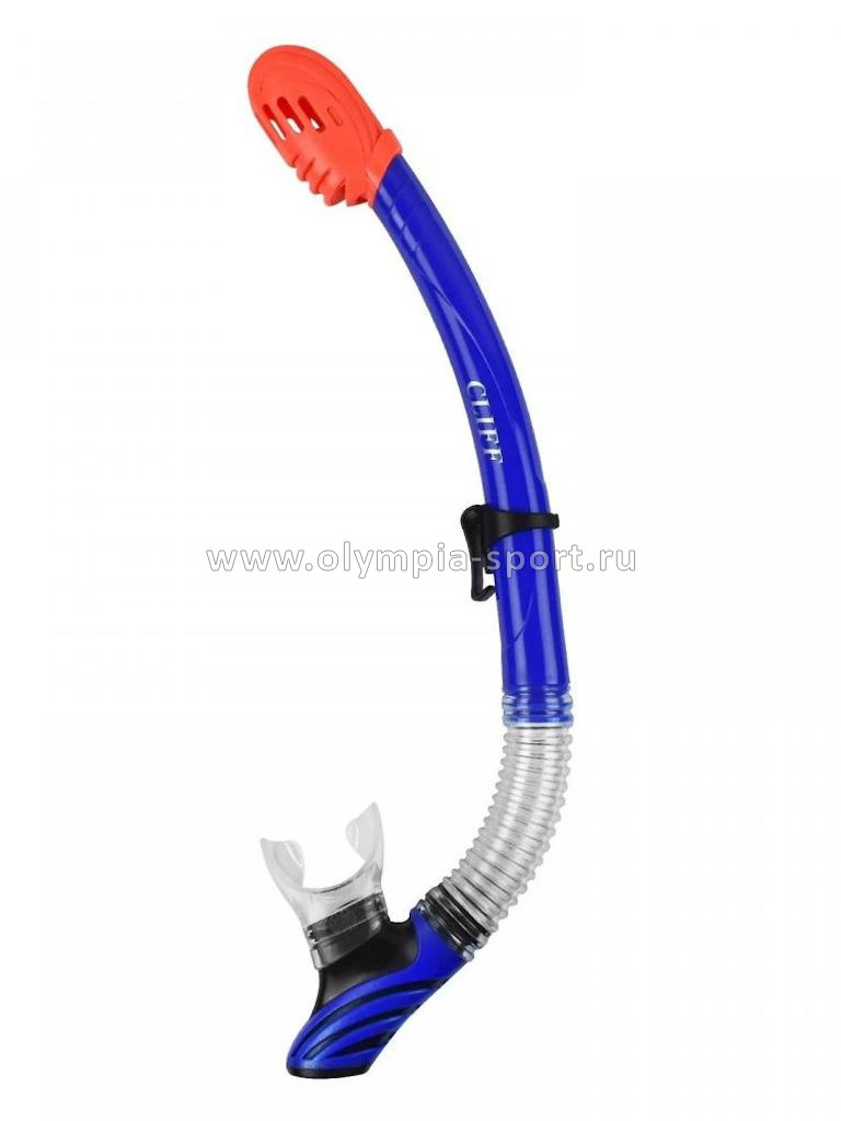 Трубка для плавания CLIFF SN134s+p, cиний